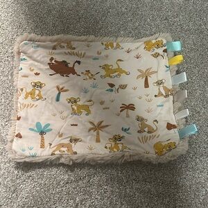 Custom little sleepies lion king minky lovey